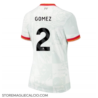 Liverpool Joe Gomez #2 Maglia Gara Terza Repliche 2024-25 Donna Maniche Corte